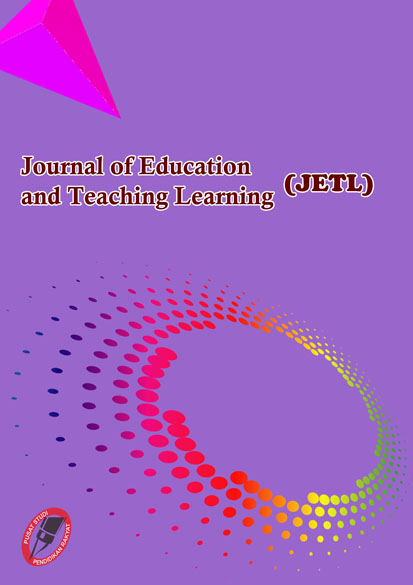 					View Vol. 3 No. 3 (2021): Journal of Education and Teaching Learning (JETL)
				
